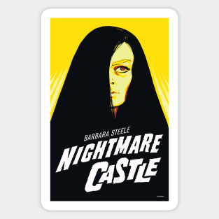 Nightmare Castle Movie Art Variant 1 Sticker